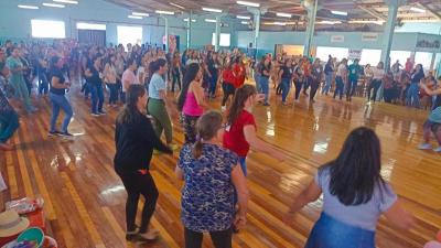 Secretaria de Assistência Social de Rio Bonito do Iguaçu promoveu o encontro para as mulheres